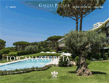 Tablet Screenshot of galliapalace.it